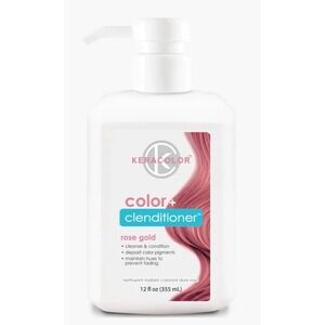 Keracolor Color+ Clenditioner Rose Gold 12 oz Color Depositing Conditioner New